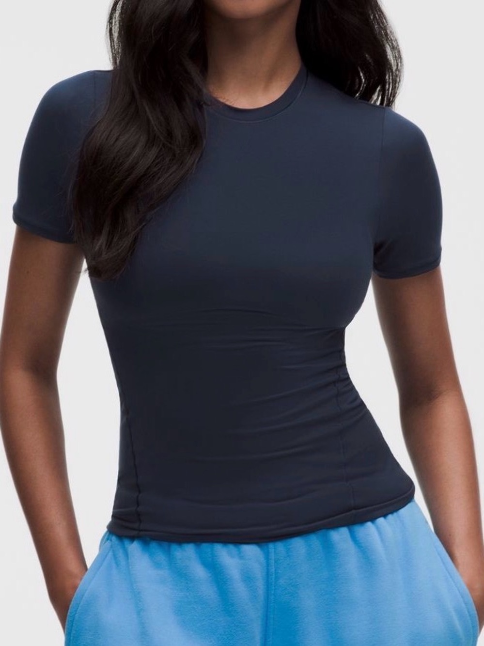 Lululemon Navy Short Sleeve